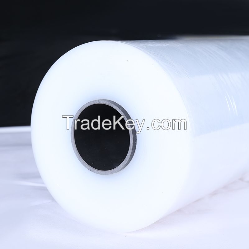 Machine PE wrapping film packaging film stretching film can be customized Width 50cm, weight 5kg, thickness 2.5-3s