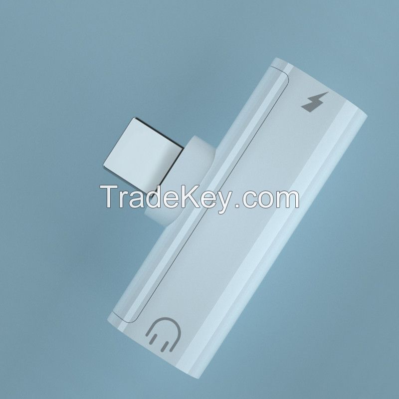 Lightning to 3.5mm Audio Adapter 	listening to songs charging calling wire control
