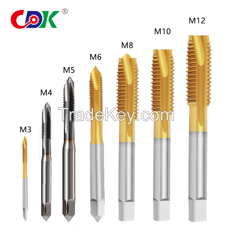 HSS Tin Coated Spiral Point Taps Bit