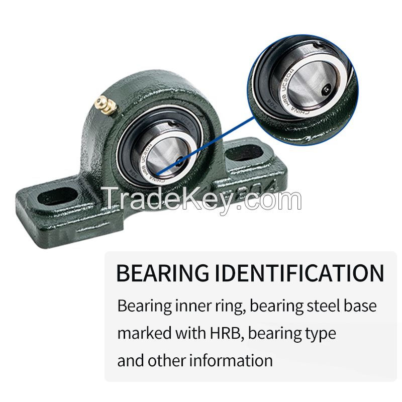 Factory direct sales，Outer spherical belt seat bearing UKP204 vertical bearing support customization