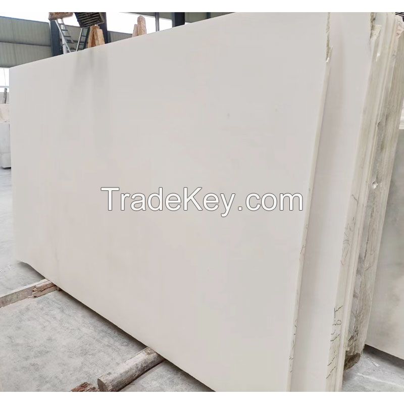 House building materials-natural landscape painting marble (pure white)