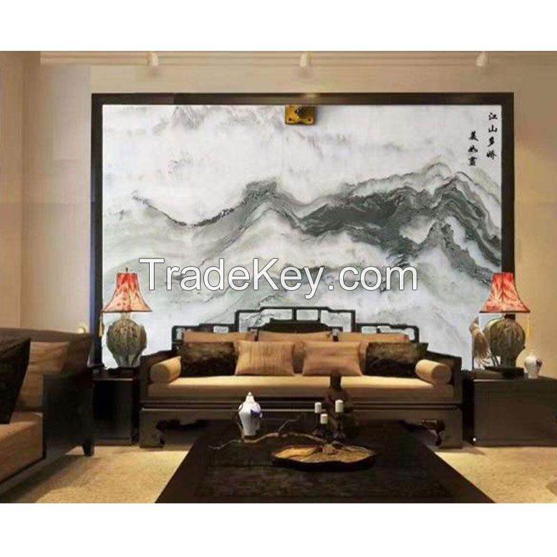 House building materials-Natural landscape painting marble (stone painting)