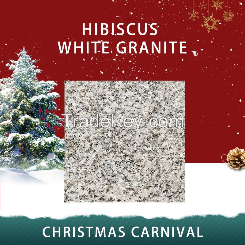 House building materials-Hibiscus white natural granite