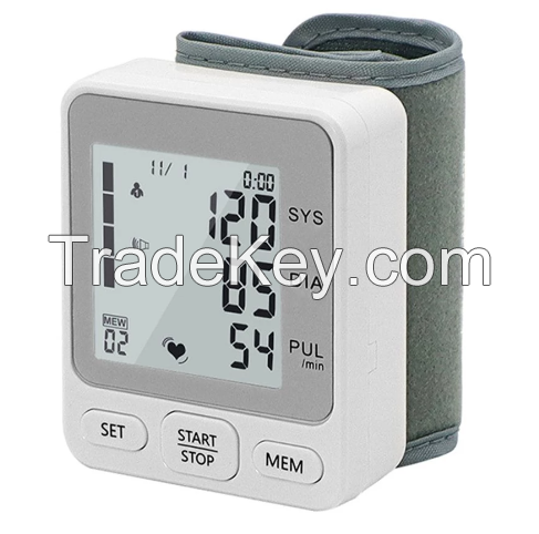 Portable Wrist Blood Monitor Automatic 