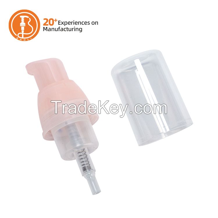 30/410 Factory Supplies Press Type Foam Pump for Facial Cleanser