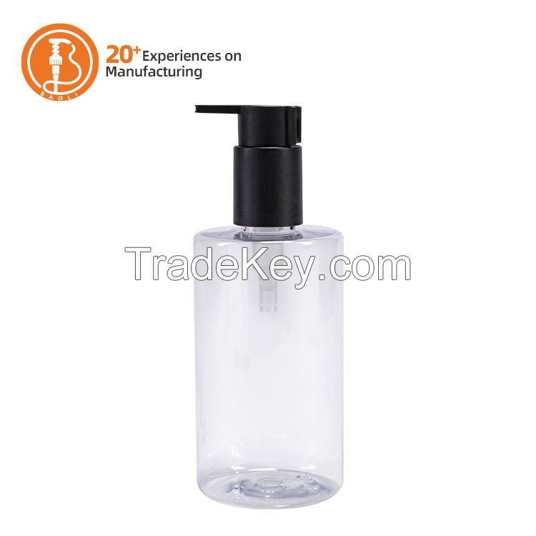 24/400 Left-right Lock Matte Black Lotion Pump