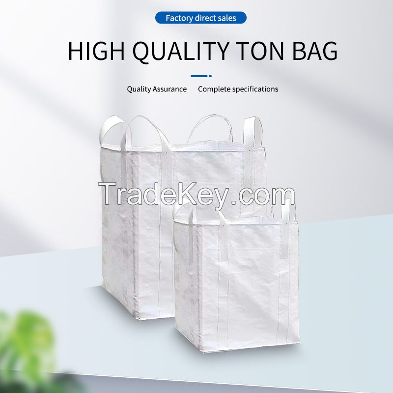 Ton bag is a flexible transport packaging container. It has the advantages of moisture-proof, dust-proof and radiation proof.