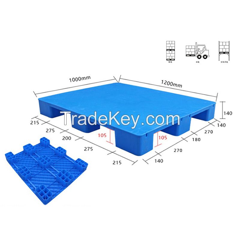 Flat nine-legged pallets are suitable for food/warehousing/logistics etc.