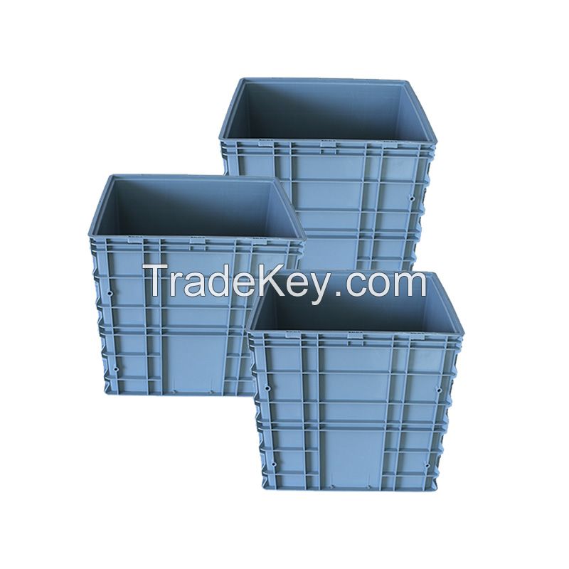 Plastic Turnover Box, with Good Toughness, Impact Resistance, High Compressive Strength, Cushioning and Shockproof.