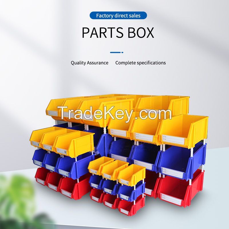 Heavy Duty Recycled Plastic Parts Storage Accessories Box Stacking Box