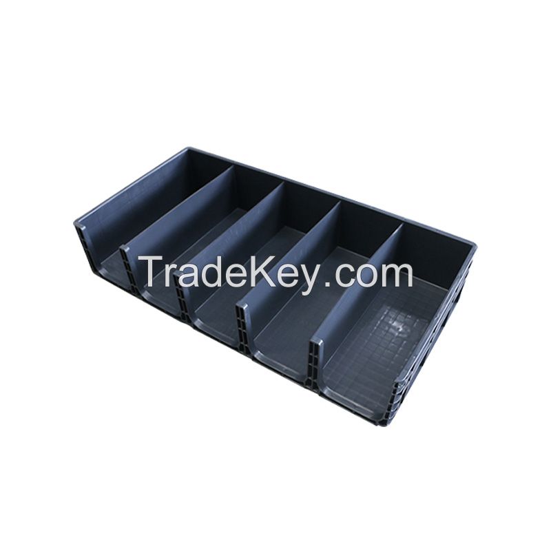 Heavy Duty Recycled Plastic Parts Storage Accessories Box Stacking Box