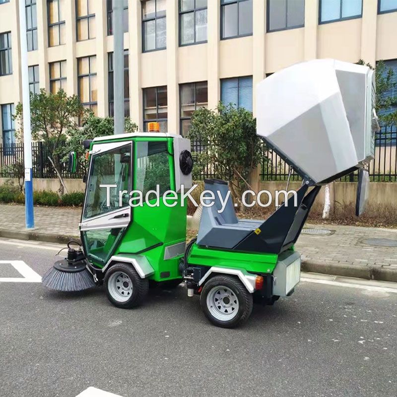 New Energy Outdoor Street Sweeping Machines Electric Road Cleaning Vehicles