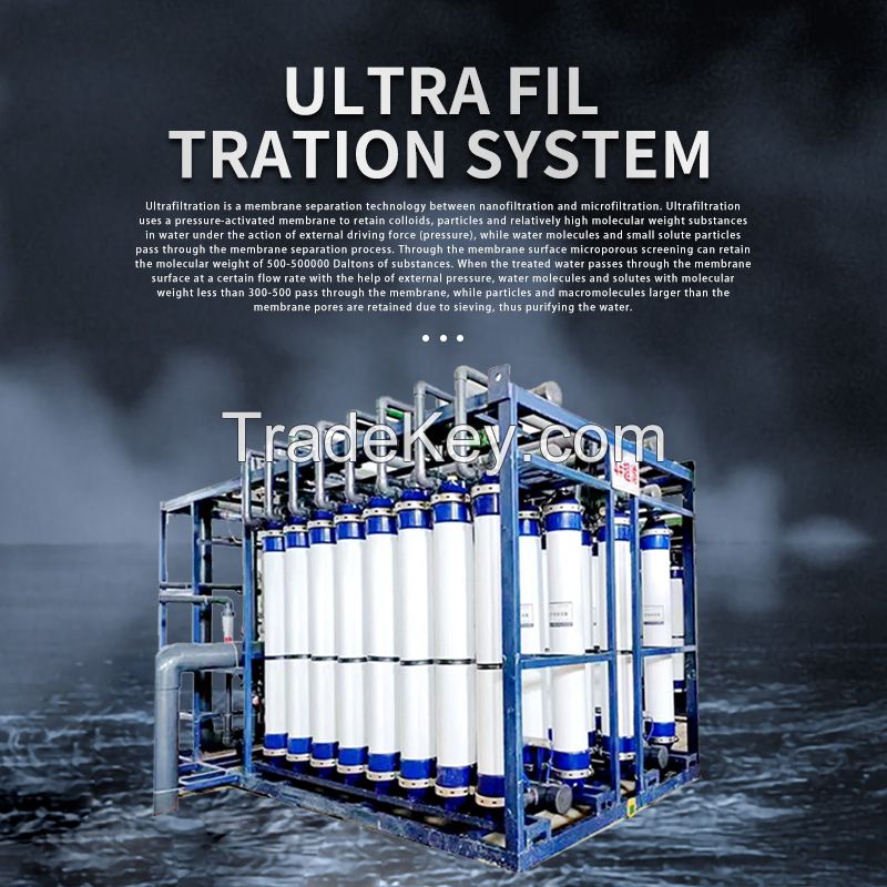 Ultrafiltration systems, customised products, contact customer service to place an order