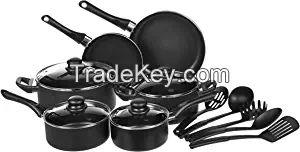 Hot Sale Factory Pots and Pans Non-Stick Pan Customized Home Kitchen Cookware Soup Pot Cookware Set