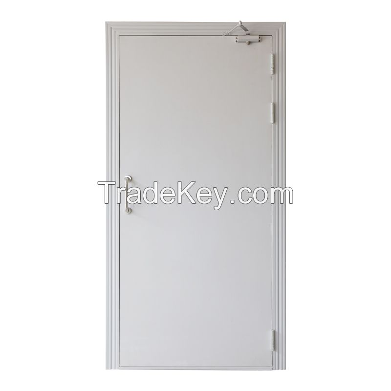 Steel fire door class a class B large quantity of spot fire door engineering door passage door hospital Hotel shopping mall manufacturer direct supply customizable