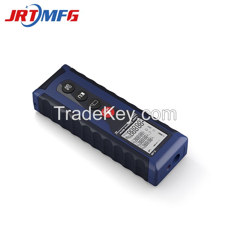  Portable OEM laser rangefinder handheld electronic ruler high-precision laser ruler high-grade blue black multi-color customizable dry battery (not included)