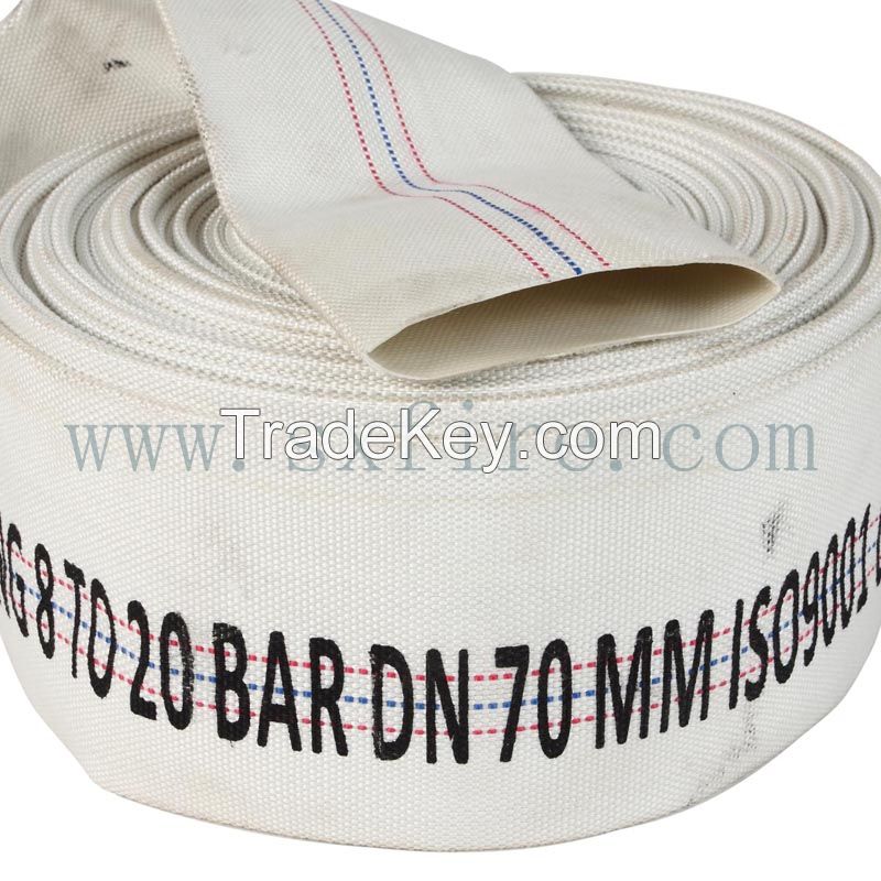 Different Temperature Pressure Pu/pvc/rubber Lining Fire Hose Roller For Fire Fighting