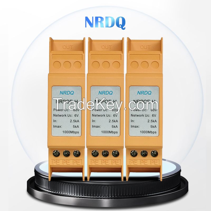 NRDQ Nrpoe-h signal lightning arrester control signal lightning arrester analog lightning arrester low loss