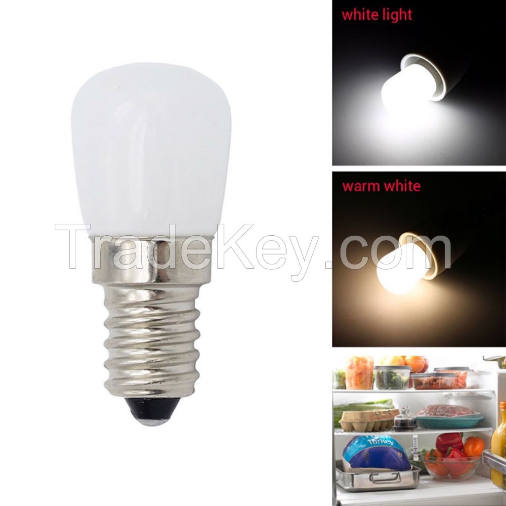 e14 e12 led refrigerator light bulb 220V-240V 2W power led glow natura