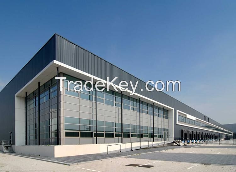 Low Cost Prefab Industrial Shed Drawing Sandwich Panel Prefabricated Metal Workshops