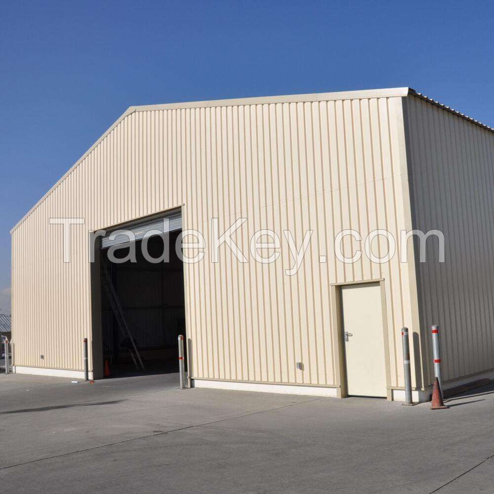 Low Cost Prefab Industrial Shed Drawing Sandwich Panel Prefabricated Metal Workshops