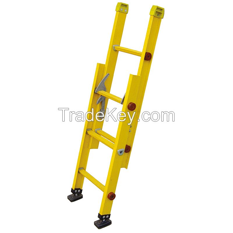 QYE Slot type insulated telescopic single ladder