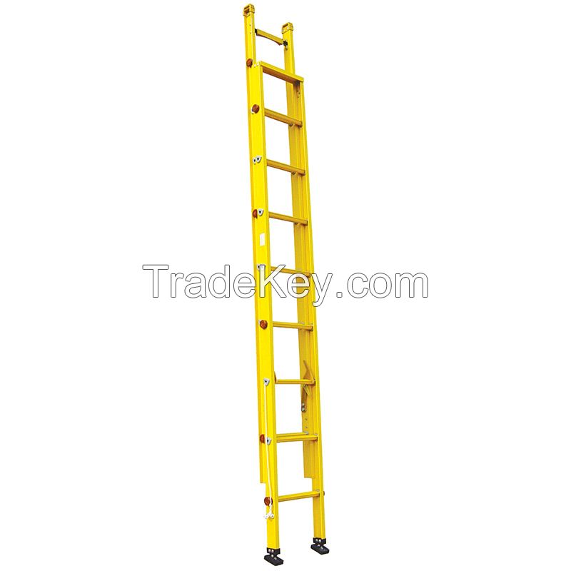 QYE Slot type insulated telescopic single ladder