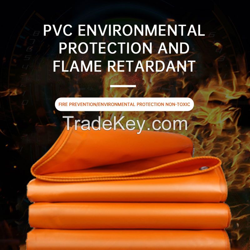 PVC environmental protection and flame retardant coating cloth bag fabric 1*1m provide more different size