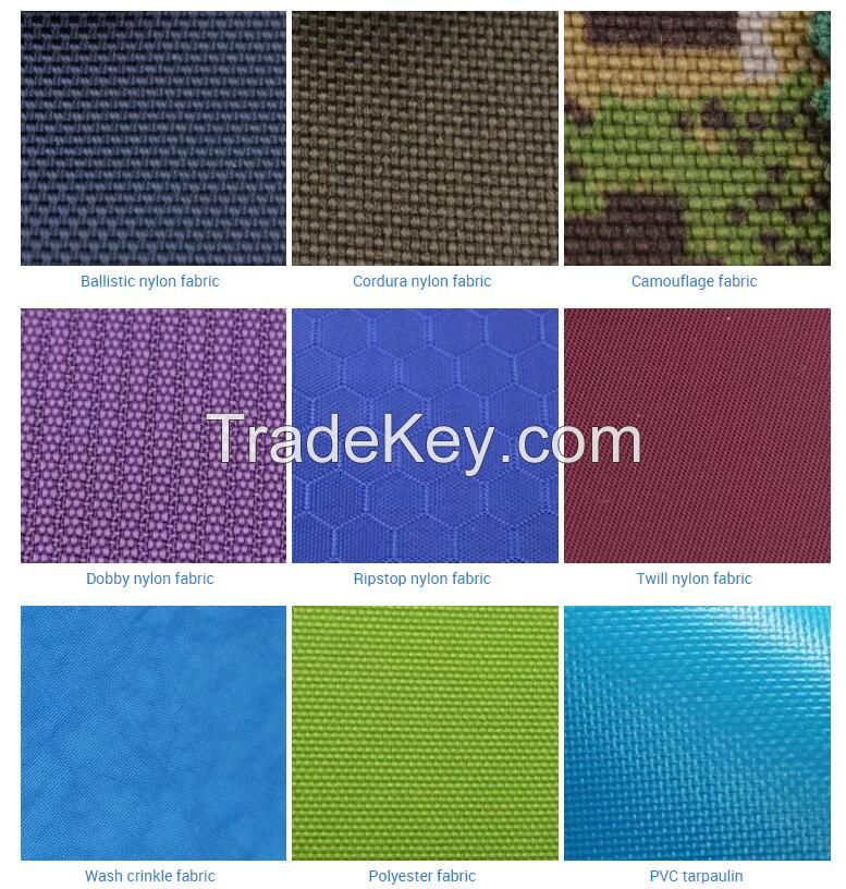 PU coated 400d nylon oxford fabric RPET 210D 420D 230T 840D 1680D 