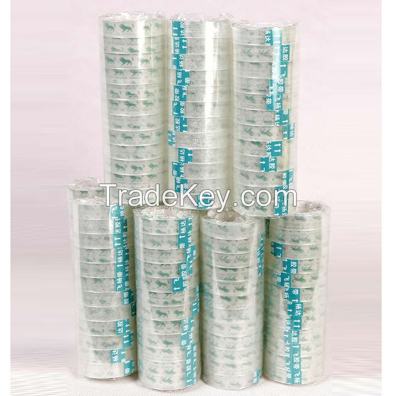 Xingfeiyang Stationery glue manufacturer wholesale student tape sealing tape transparent tape support customization