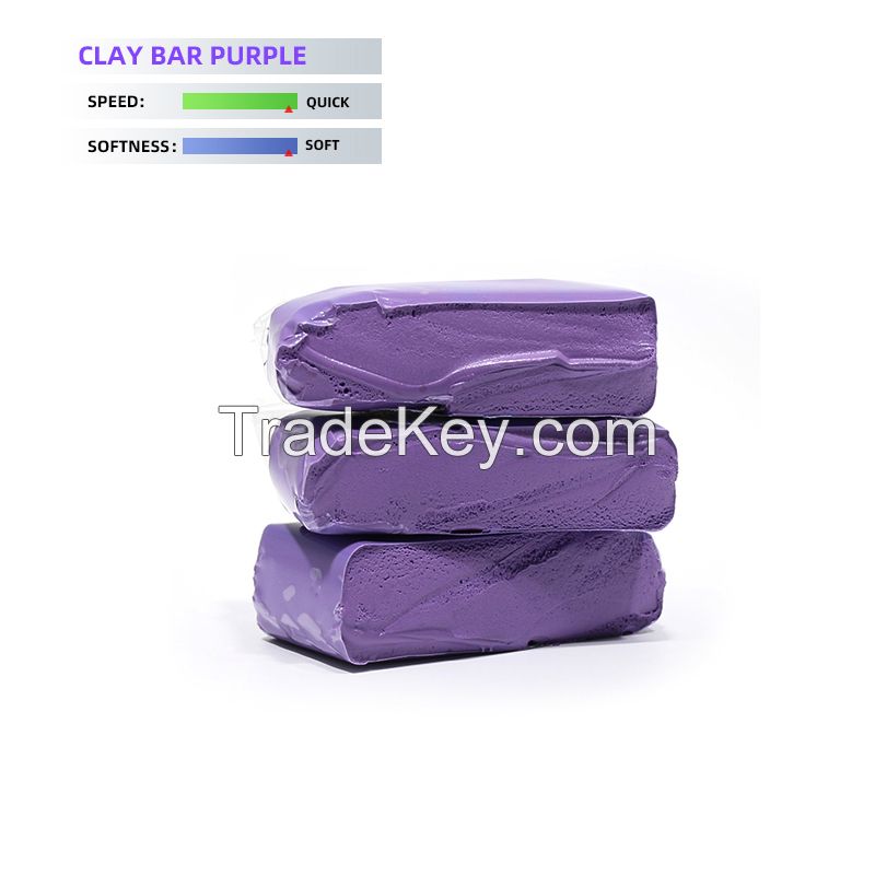 150G Purple Car Wash Magic Clay Bar Super Auto Detailing Car Clean Tools Car Detail Clay Bar