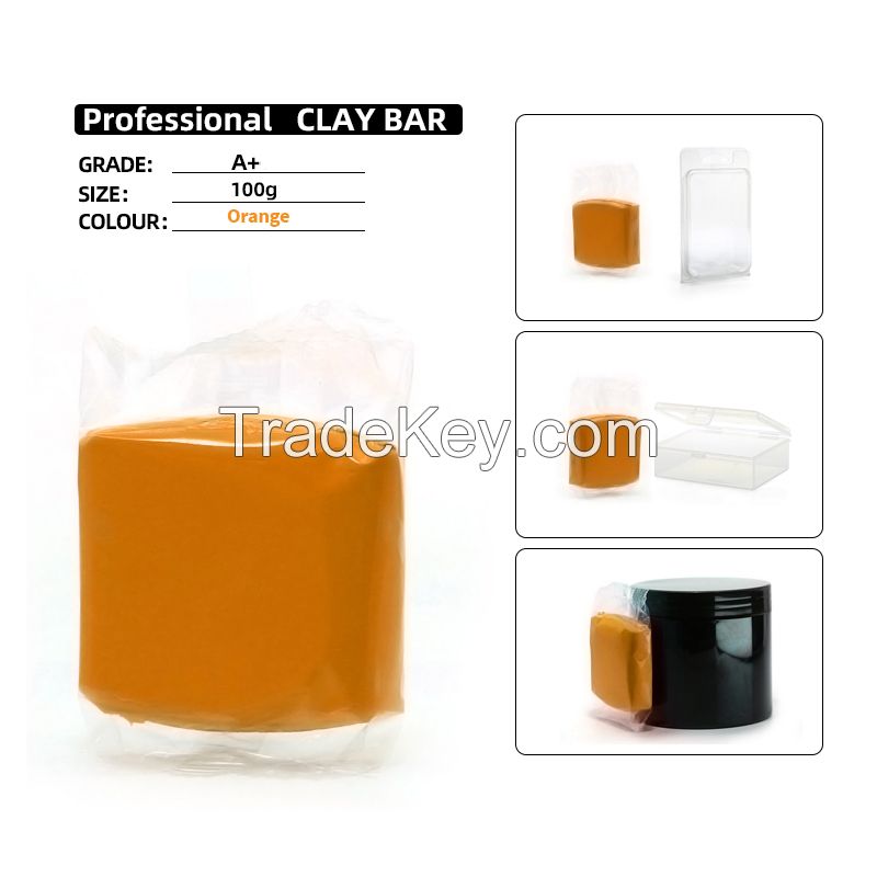 100g orange car cleaning clay bar A+ grade