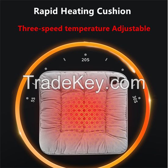 New Design Rapid Heating Pad Carbon Fiber Heat Pad 3-speed Temperature Adjustable Heating Cushion