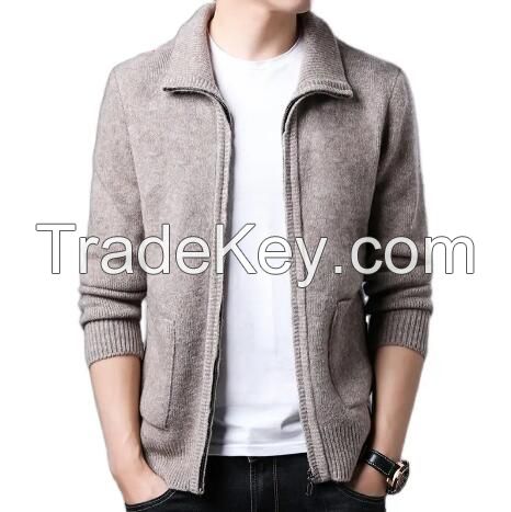 Men's cashmere cardigan