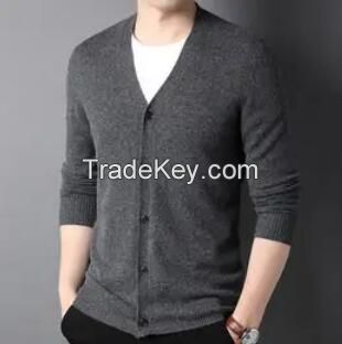 Men's cashmere cardigan