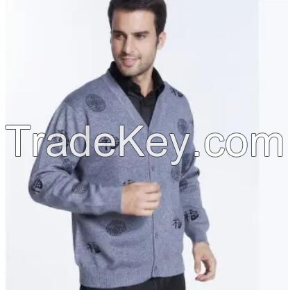 Men's cashmere cardigan