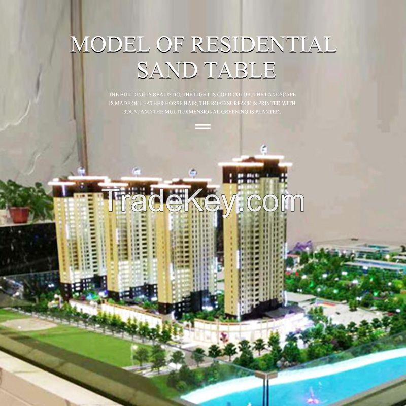 Residential sand table model DIY sand table architectural model manual landscape customization contact price is for reference only