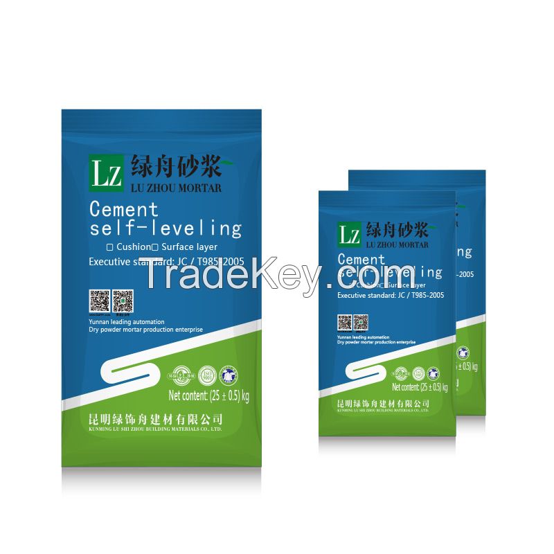 LU ZHOU Self-Leveling Material Of Floor Self-leveling Warehouse Floor Paint Mortar 25kg