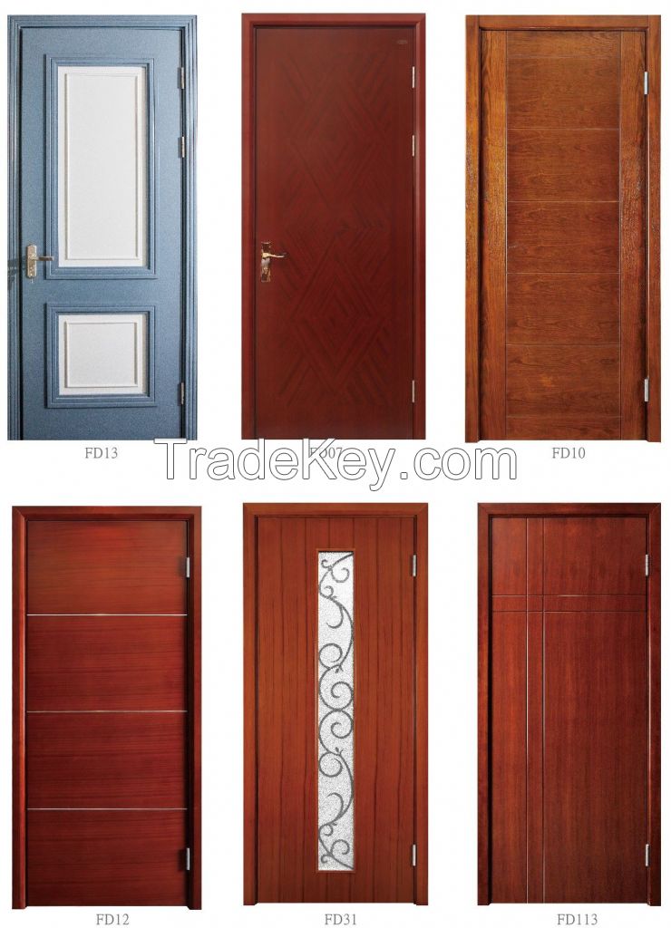 Wooden doors