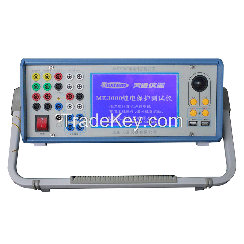  Tesient Instrument ME3000 three-phase relay protection tester relay protector integrated protector