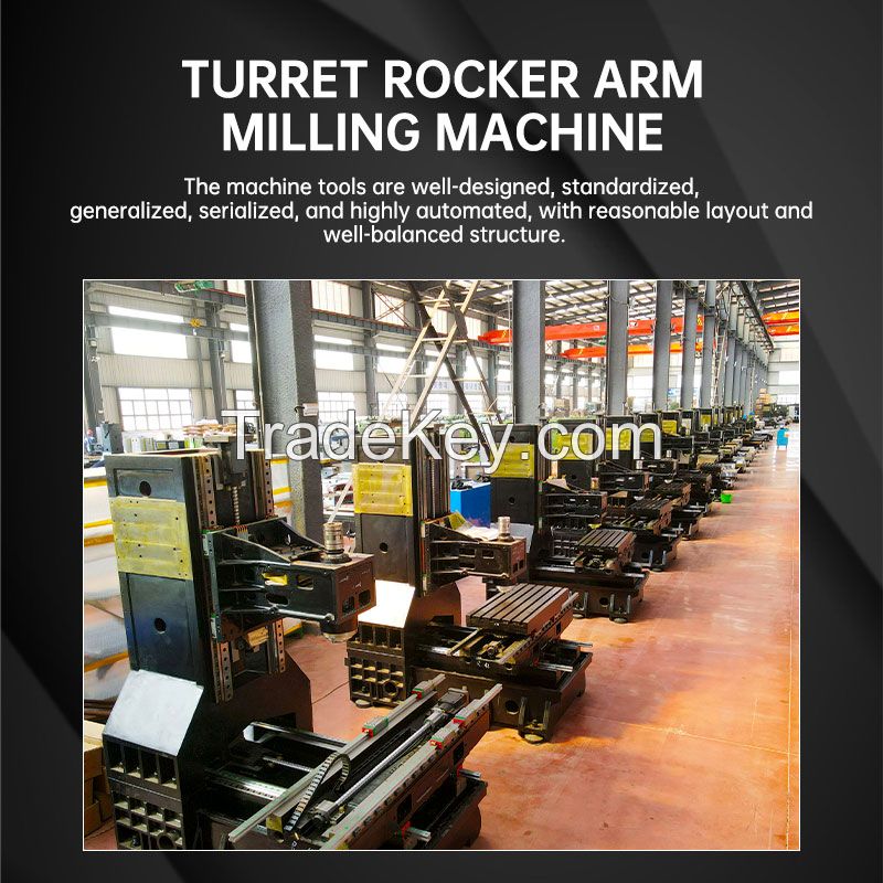  Quality milling machine 2HG universal rocker milling machine precision turret milling machine Turret rocker milling machine