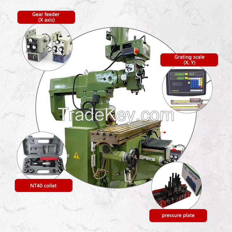 6HG-LW Turret rocker milling machine widely used in engineering machinery, hardware processing