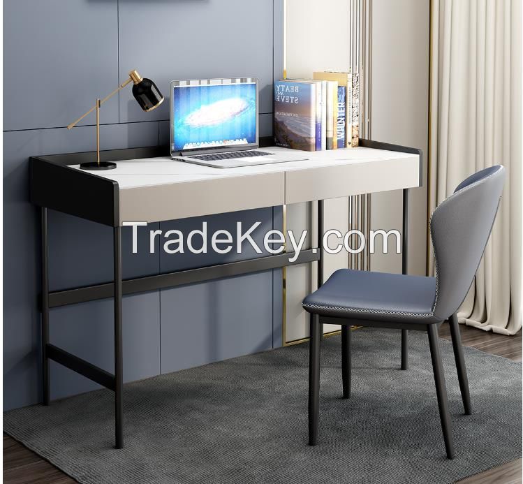 Italian style slate light luxury modern desk household