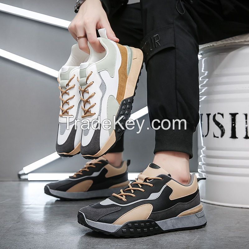 Men's shoes casual shoes flying woven stock shoes supply vulcanized shoes children's shoes foreign trade