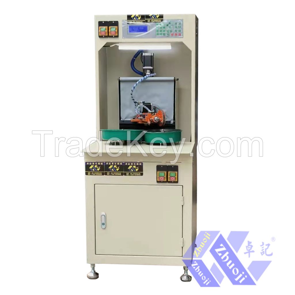 Color gem glass crystal stone -CNC shaping machine Shaping machine ring stone machine forming machine universal machine profiled machine