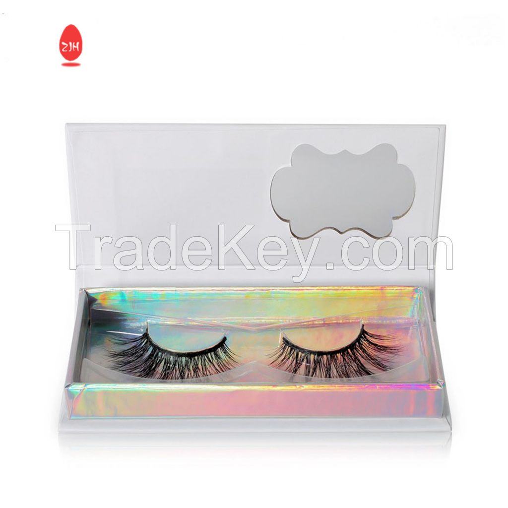 Eyelashes packaging boxes Luxury private label custom printed false eyelash packaging box