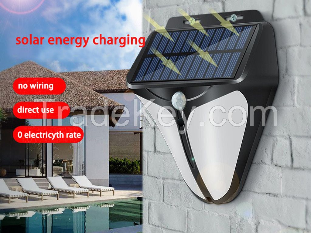 Marvel Venom binocular solar wall lamp human sensing lamp outdoor wall courtyard waterproof small street lamp three levels adjustable intelligent light control