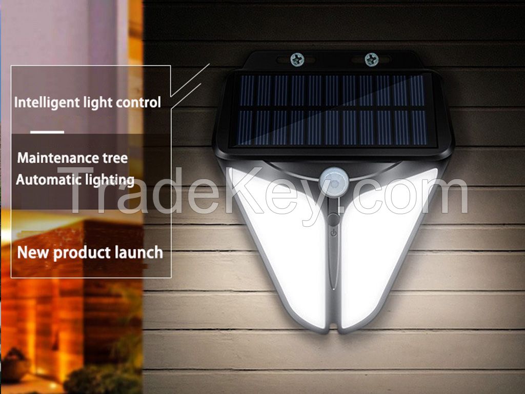 Marvel Venom binocular solar wall lamp human sensing lamp outdoor wall courtyard waterproof small street lamp three levels adjustable intelligent light control