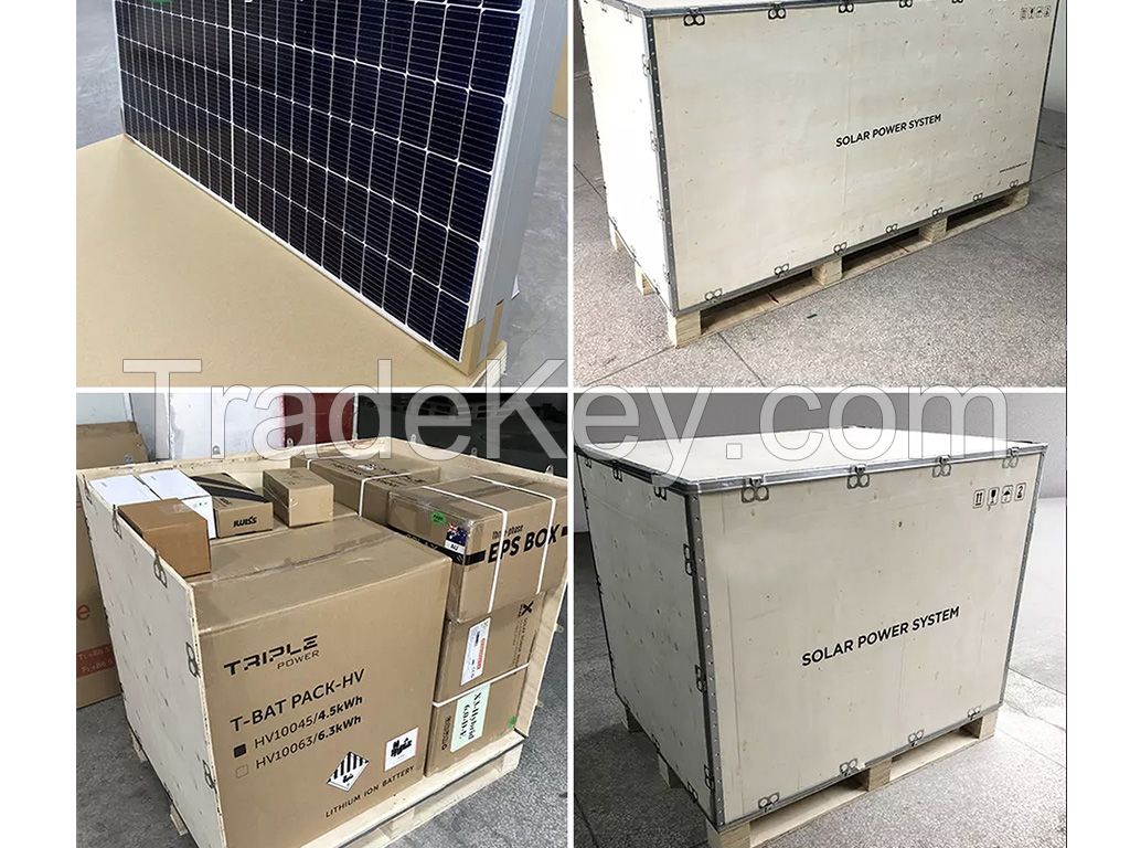 solar panel system 3kw for household