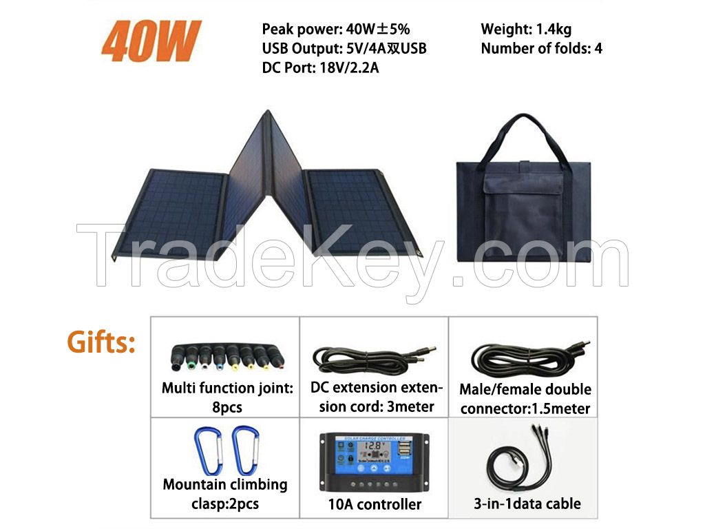 Solar folding panel 40W